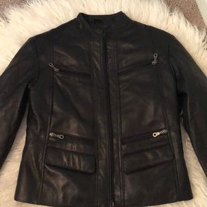 Leather jacket